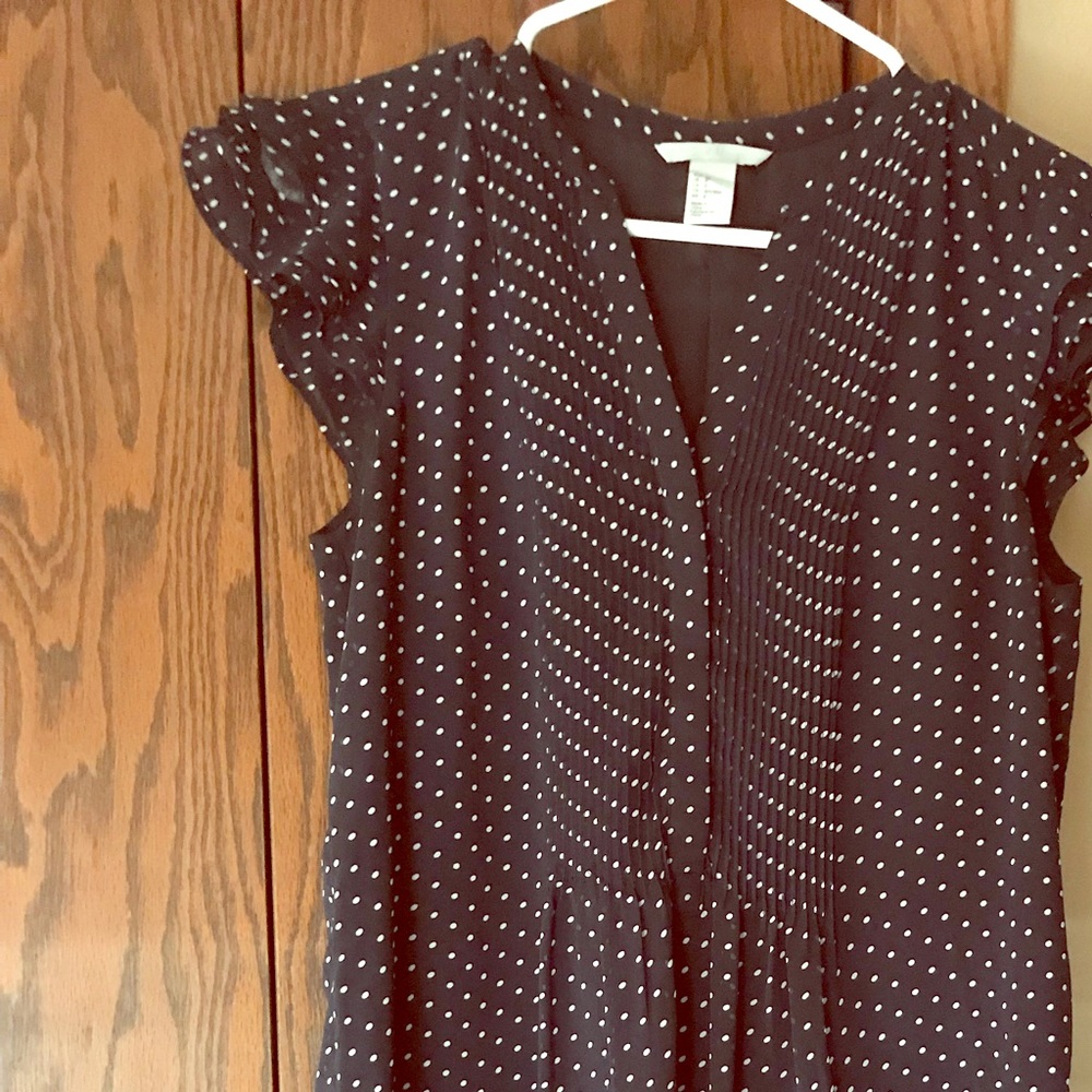 Polka dotted dress
